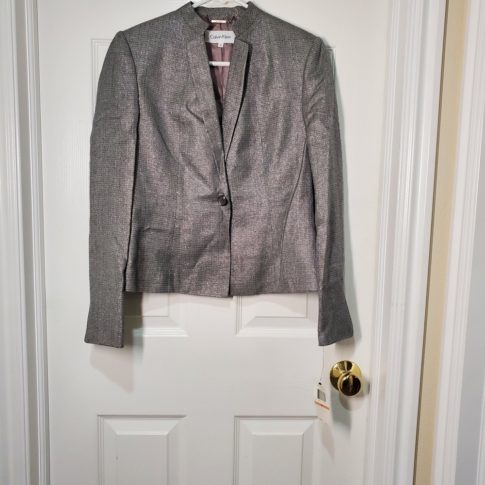 Calvin Klein Gray Blazer